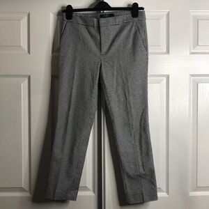 Lauren Ralph Lauren Pants Black White Houndstooth Ankle Pants 4